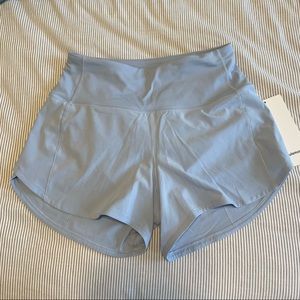Lululemon High Rise Speed Up 4” Shorts